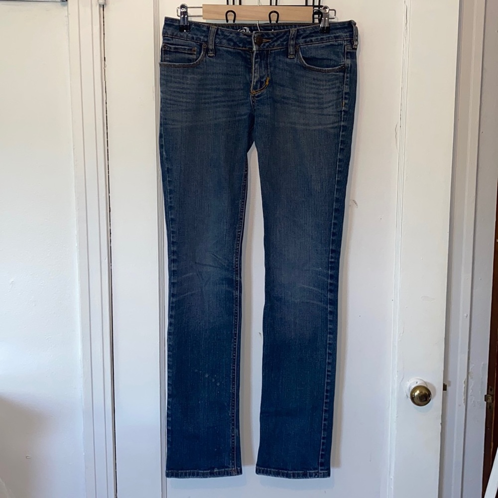 Bullhead Venice skinny  long leg dark denim jeans